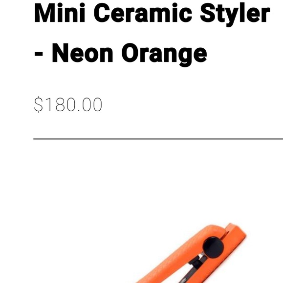 PYT mini straightener in Turquoise - Picture 2 of 4